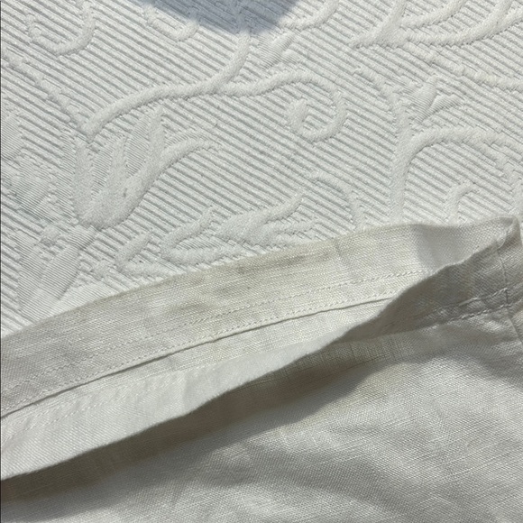 Tommy Bahama White Straight Leg Linen Pants - Picture 12 of 15